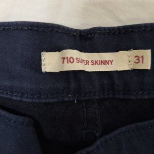 Levi's 710 Super Skinny Women's Jeans Size 31